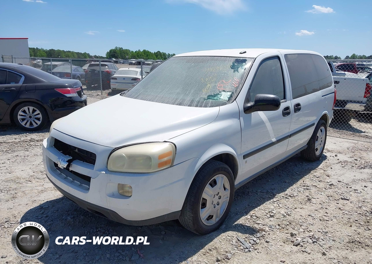 2008 Chevrolet Uplander Ls VIN:1GNDU23118D160809 - 2