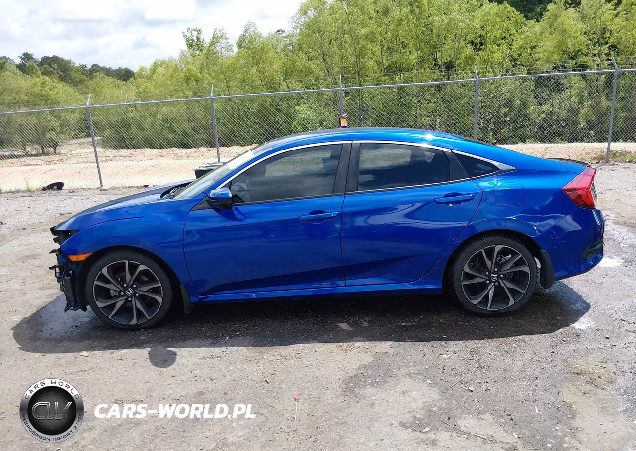 2020 Honda Civic Sport VIN:2HGFC2F8XLH551502 - 15