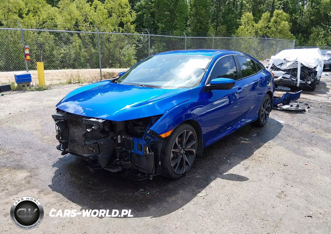 2020 Honda Civic Sport VIN:2HGFC2F8XLH551502 - 2