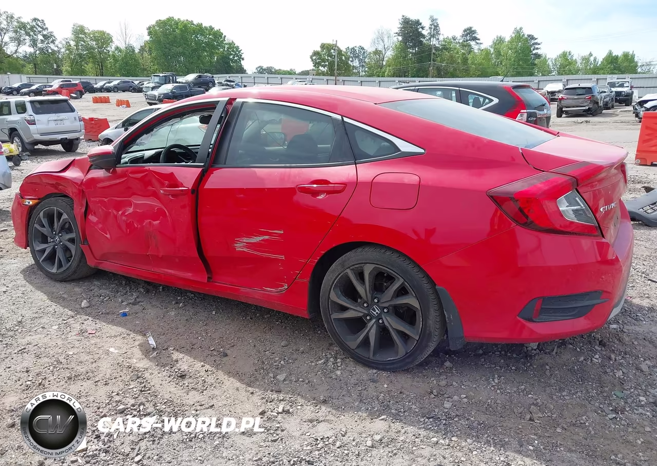 2020 Honda Civic Lx VIN:2HGFC2F6XLH515470 - 14