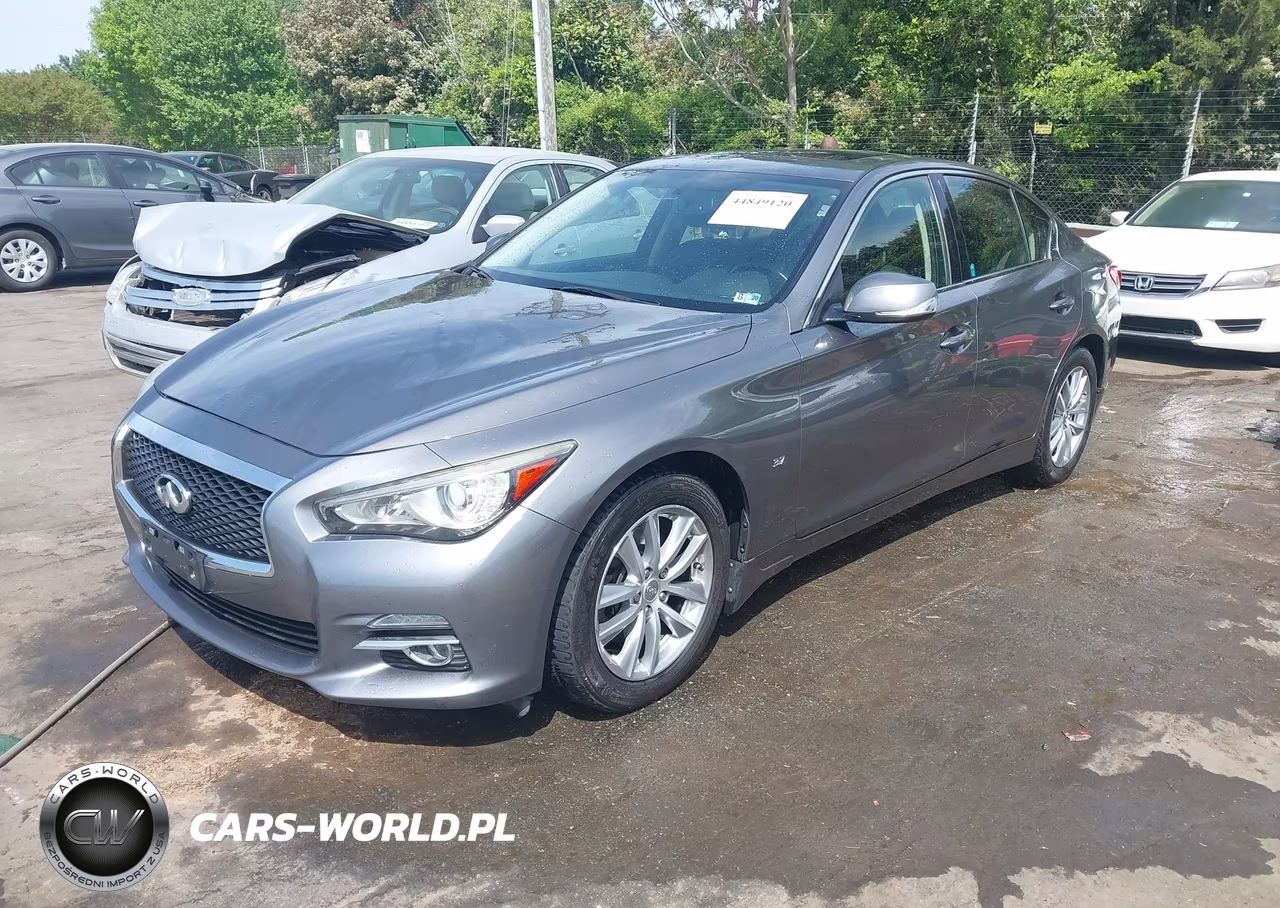 2015 Infiniti Q50 Premium VIN:JN1BV7AR0FM410916 - 2