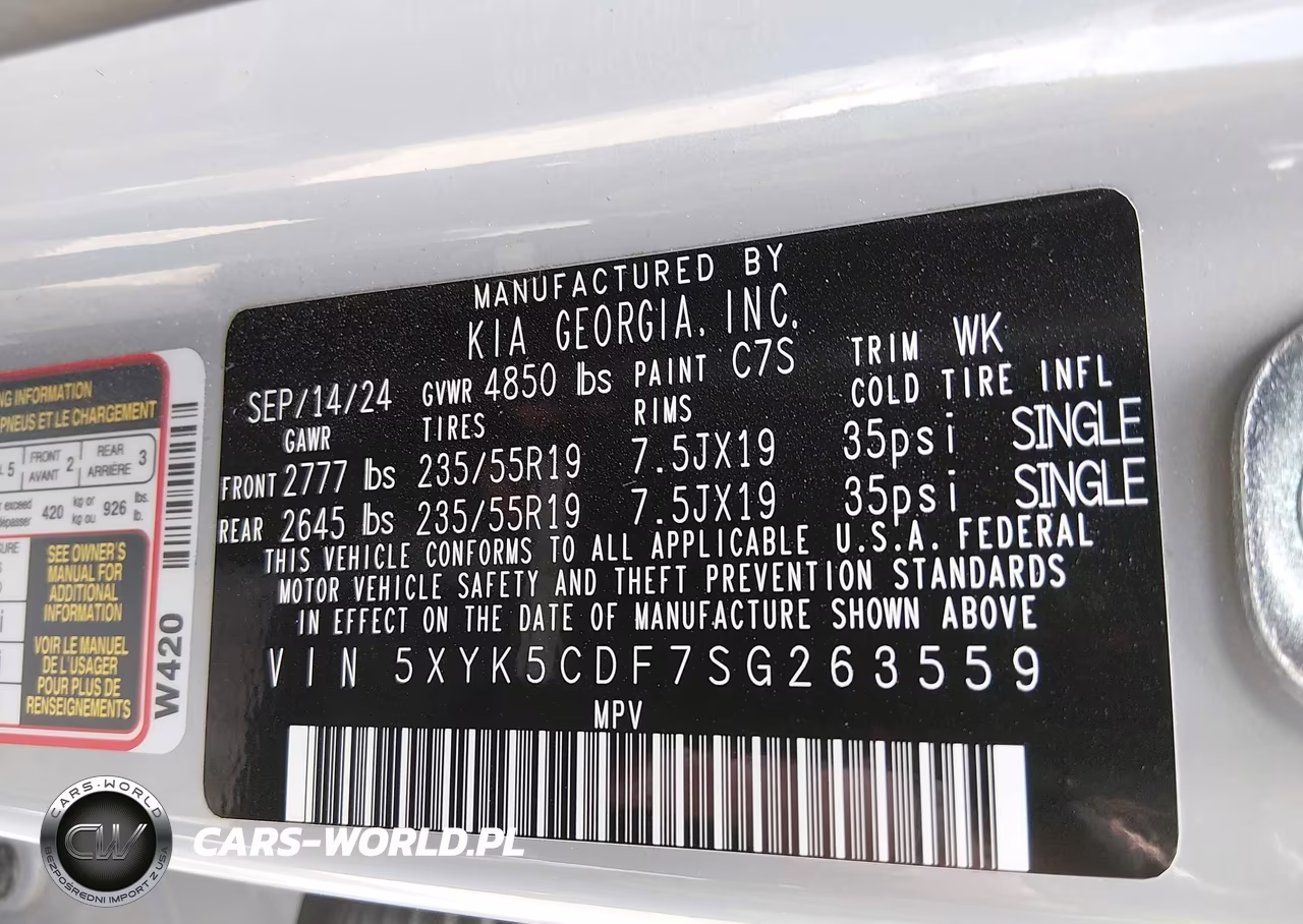 2025 Kia Sportage Sx-Prestige VIN:5XYK5CDF7SG263559 - 9