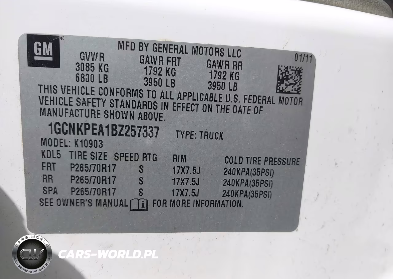 2011 Chevrolet Silverado 1500 Work Truck VIN:1GCNKPEA1BZ257337 - 9