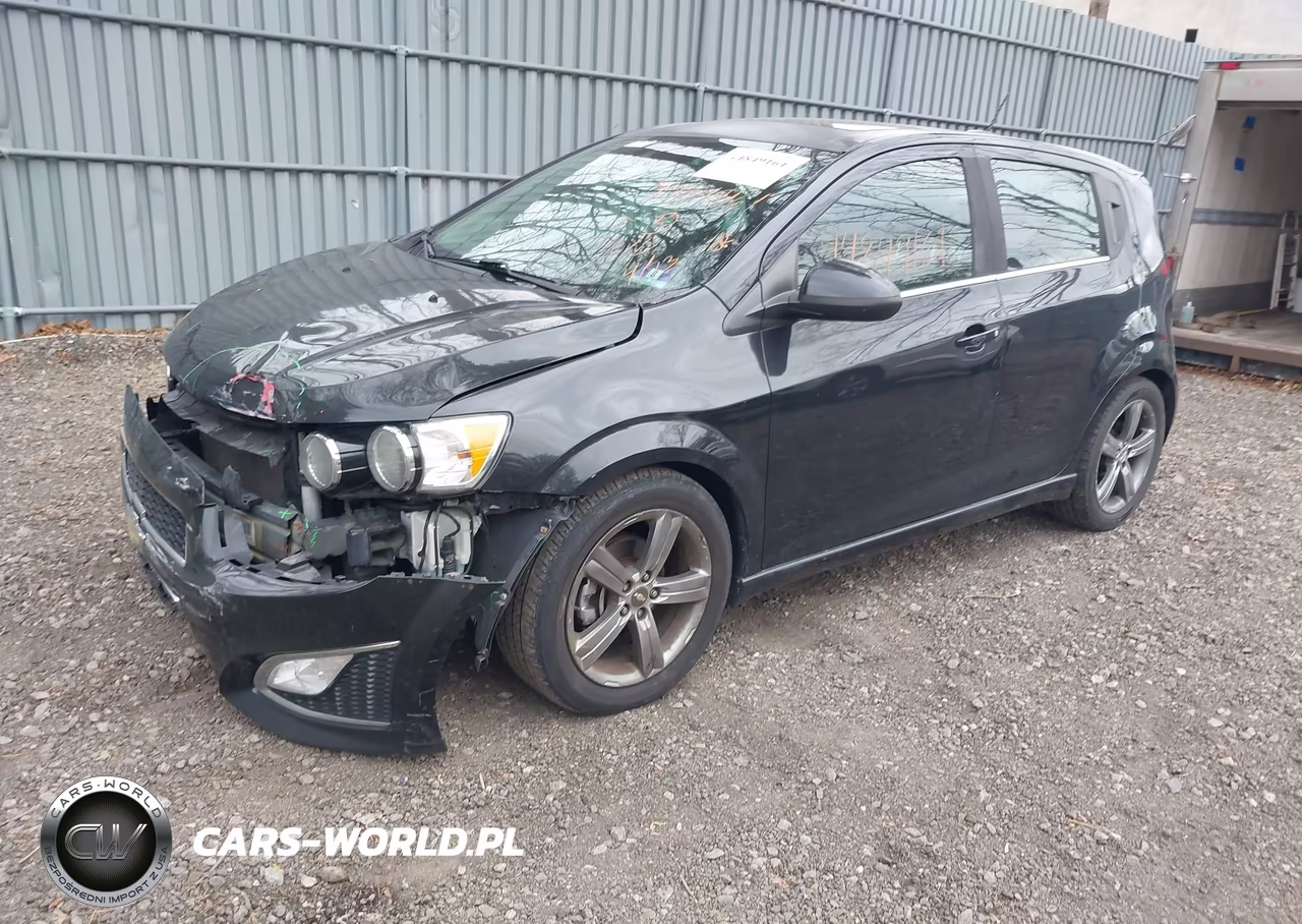 2015 Chevrolet Sonic Rs Auto VIN:1G1JG6SB4F4200438 - 2