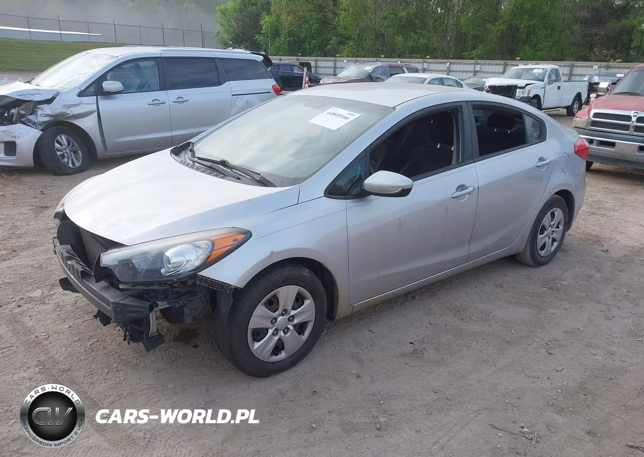 2016 Kia Forte Lx VIN:KNAFK4A64G5601081 - 2