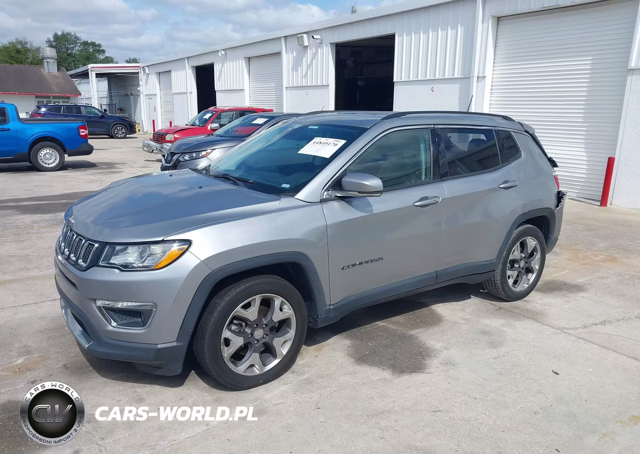2019 Jeep Compass Limited Fwd VIN:3C4NJCCB1KT788620 - 2