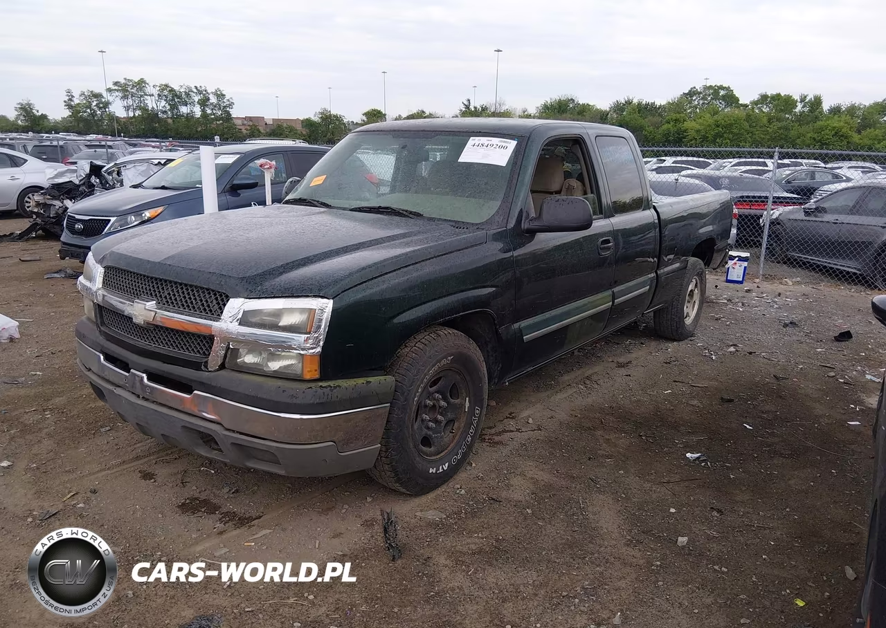 2004 Chevrolet Silverado 1500 Ls VIN:1GCEC19T14Z121038 - 2