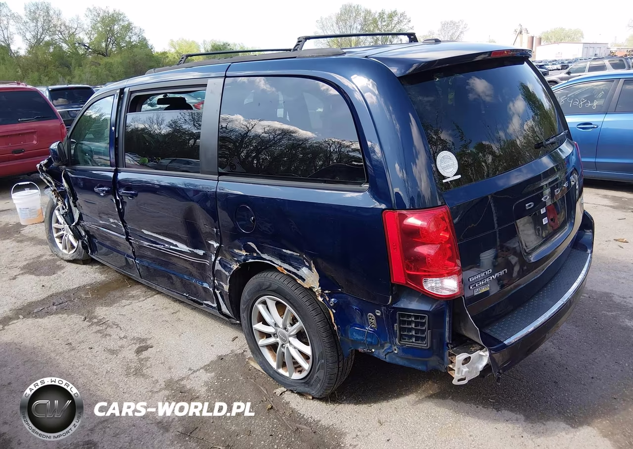 2014 Dodge Grand Caravan Sxt VIN:2C4RDGCG9ER352472 - 3