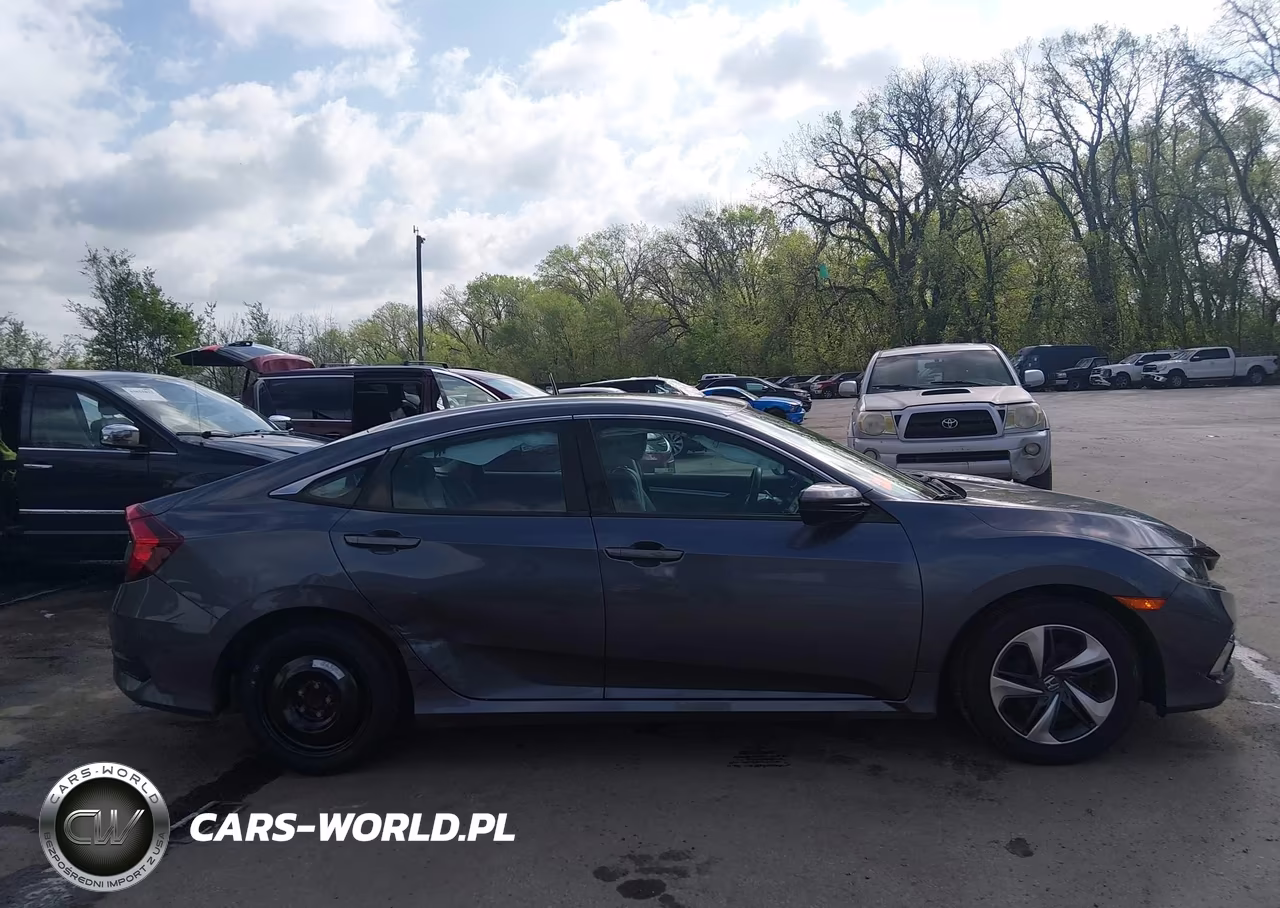 2020 Honda Civic Lx VIN:2HGFC2F65LH557626 - 14