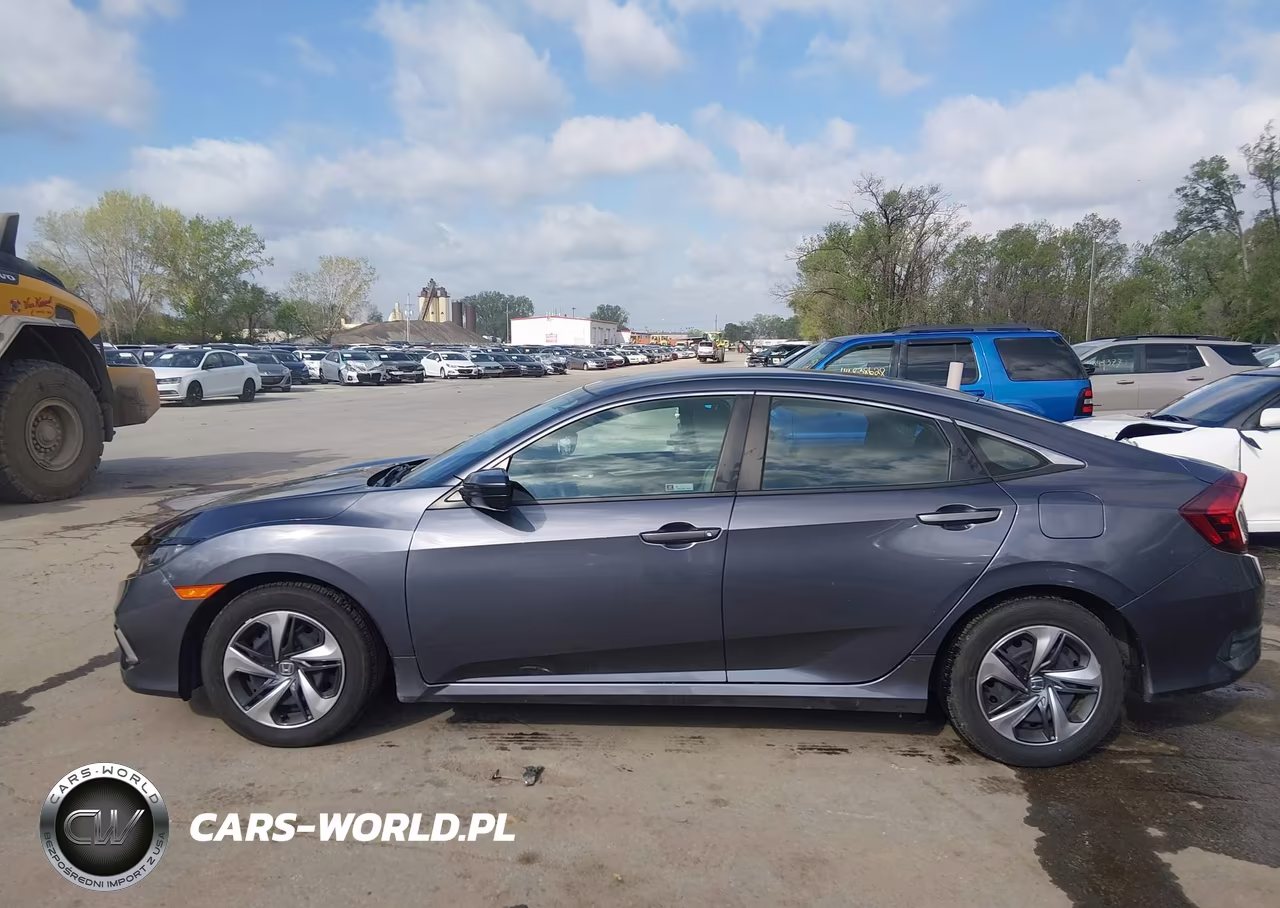 2020 Honda Civic Lx VIN:2HGFC2F65LH557626 - 15