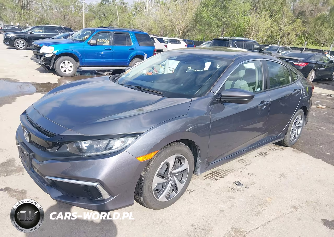 2020 Honda Civic Lx VIN:2HGFC2F65LH557626 - 2