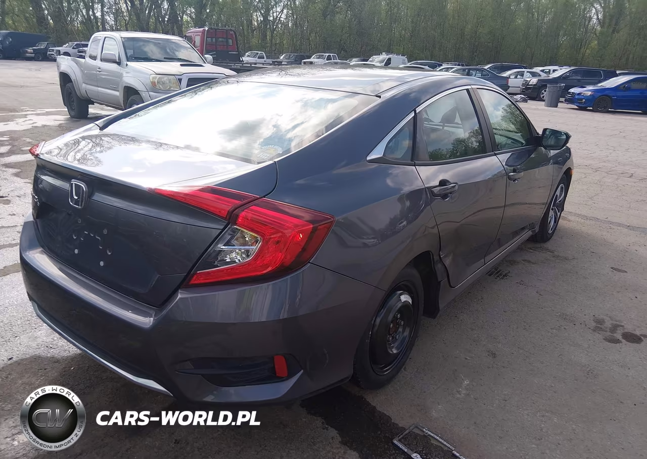 2020 Honda Civic Lx VIN:2HGFC2F65LH557626 - 4