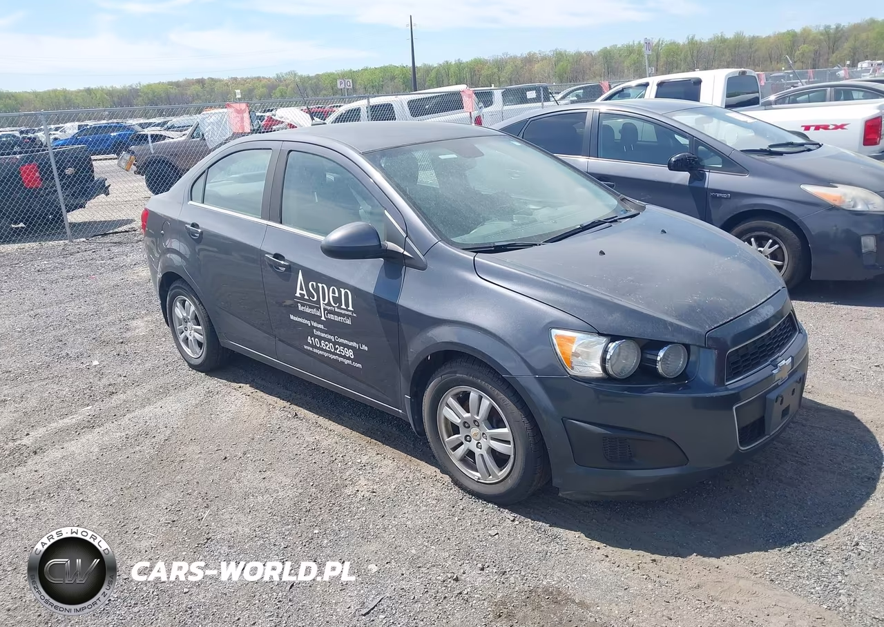 2012 Chevrolet Sonic 2Lt