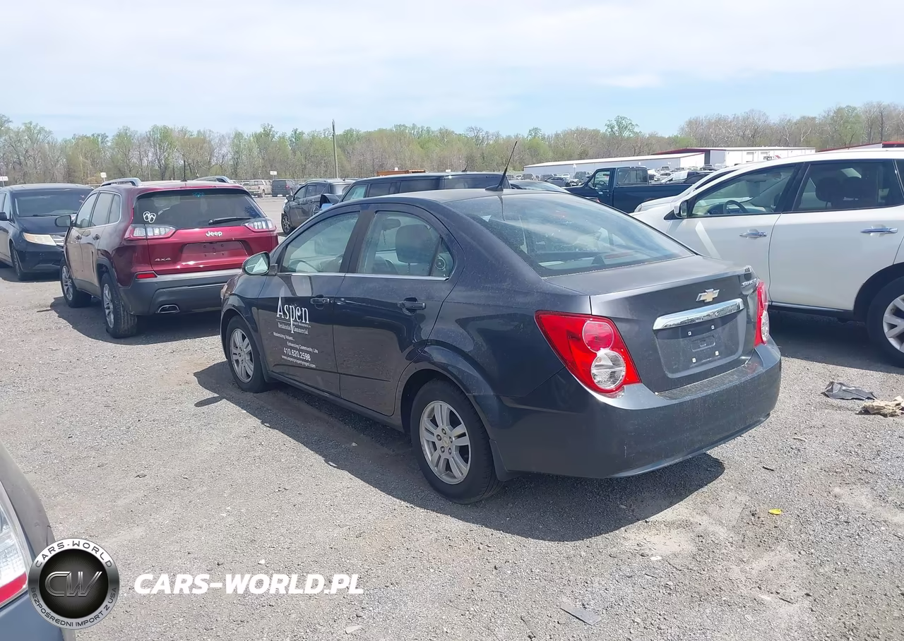 2012 Chevrolet Sonic 2Lt VIN:1G1JC5SH7C4165822 - 3