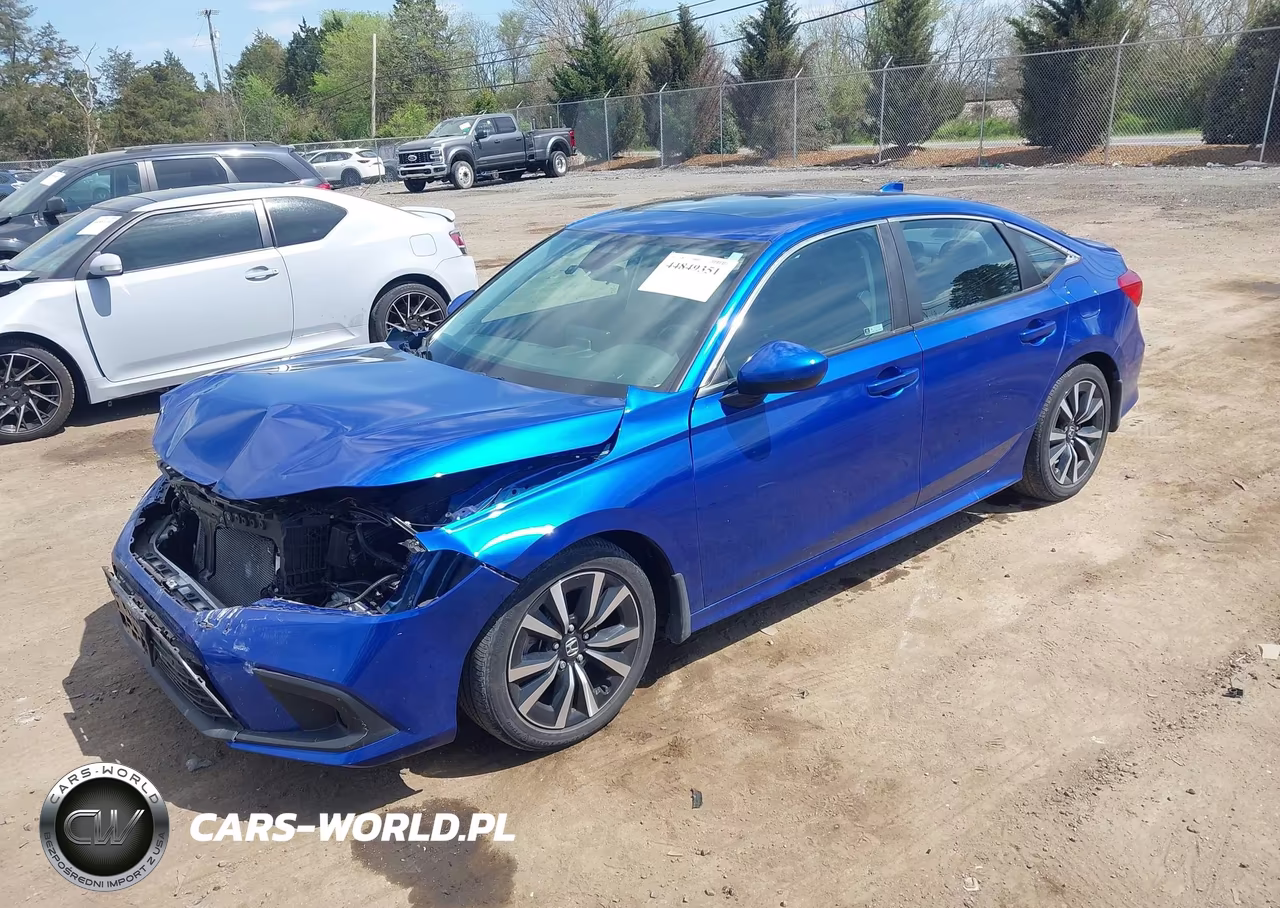 2023 Honda Civic Ex-Ex W-O Bsi VIN:2HGFE1F78PH309163 - 2