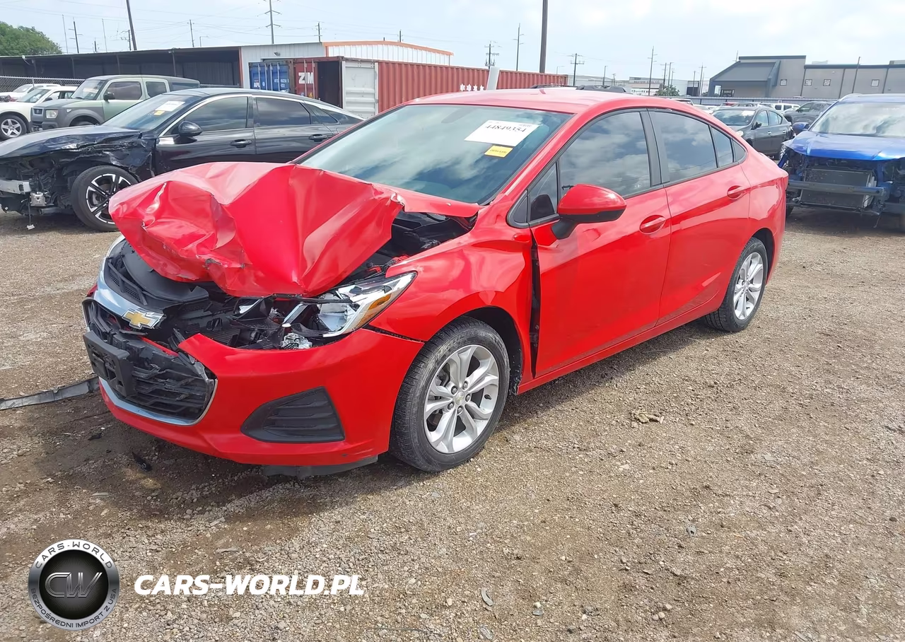 2019 Chevrolet Cruze Ls VIN:1G1BC5SM6K7102693 - 2