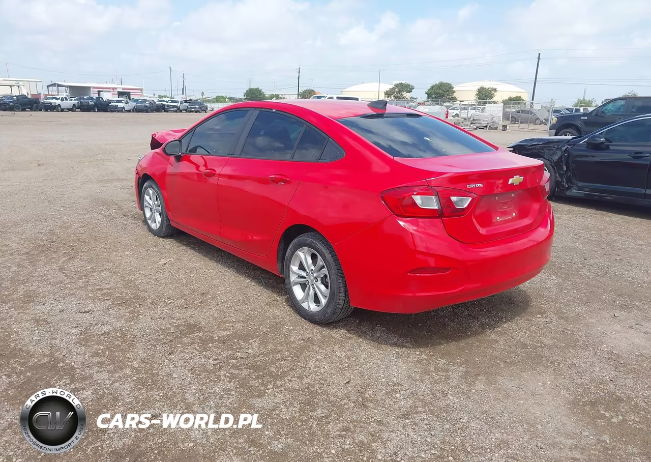 2019 Chevrolet Cruze Ls VIN:1G1BC5SM6K7102693 - 3