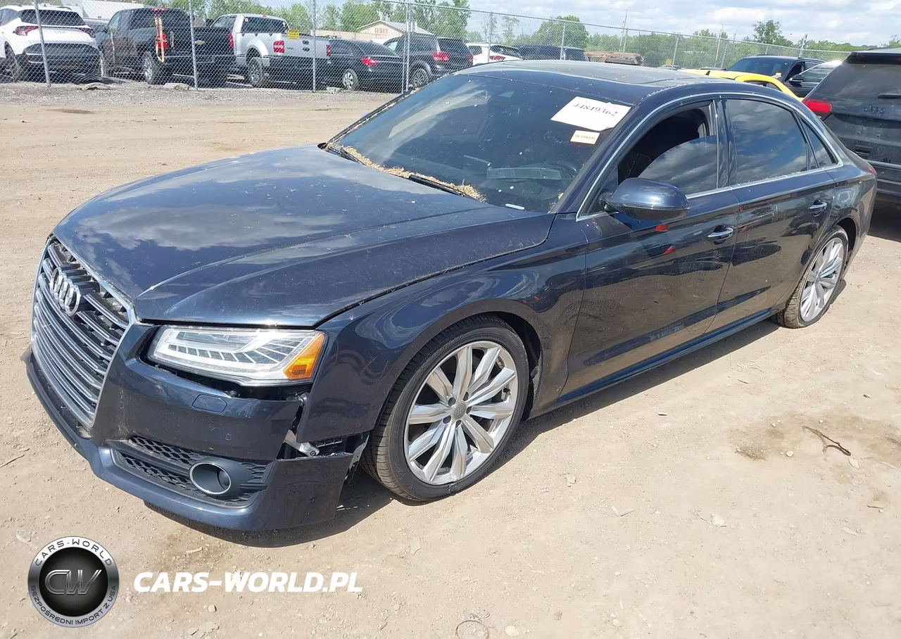 2017 Audi A8 L 4.0T Sport VIN:WAU43AFD5HN001875 - 2