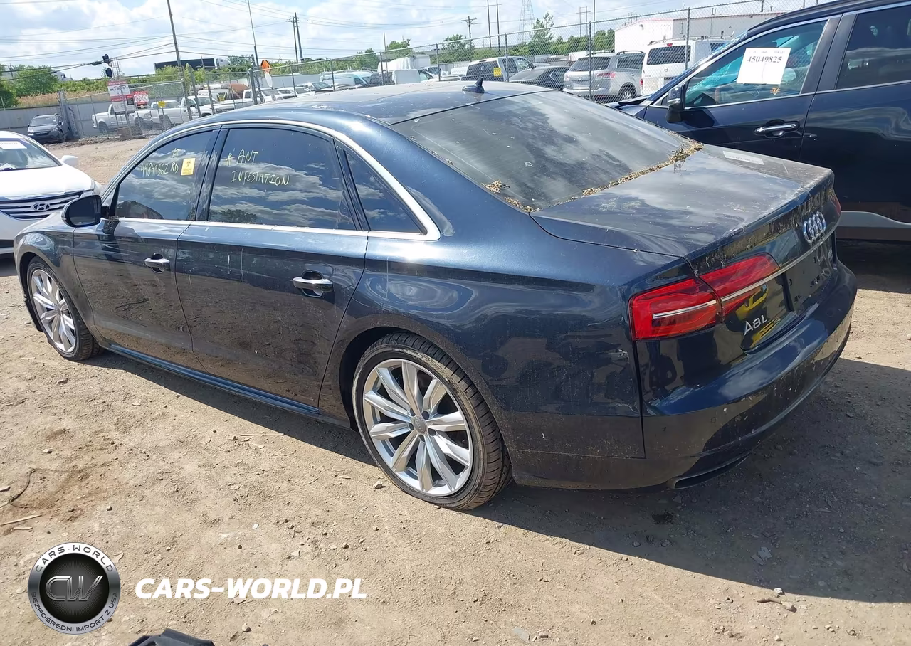 2017 Audi A8 L 4.0T Sport VIN:WAU43AFD5HN001875 - 3