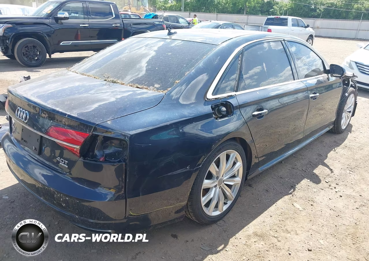 2017 Audi A8 L 4.0T Sport VIN:WAU43AFD5HN001875 - 4