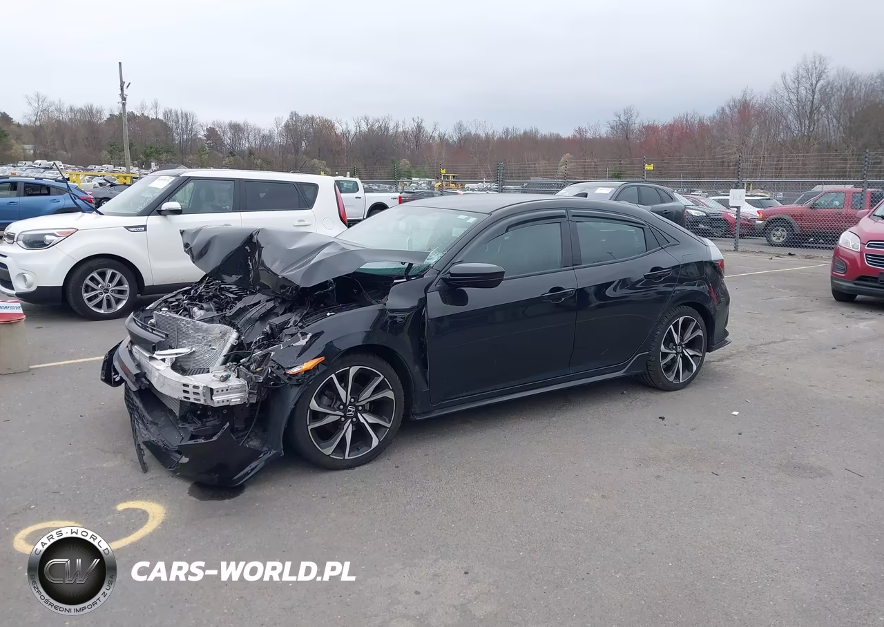 2018 Honda Civic Sport VIN:SHHFK7G43JU203018 - 2