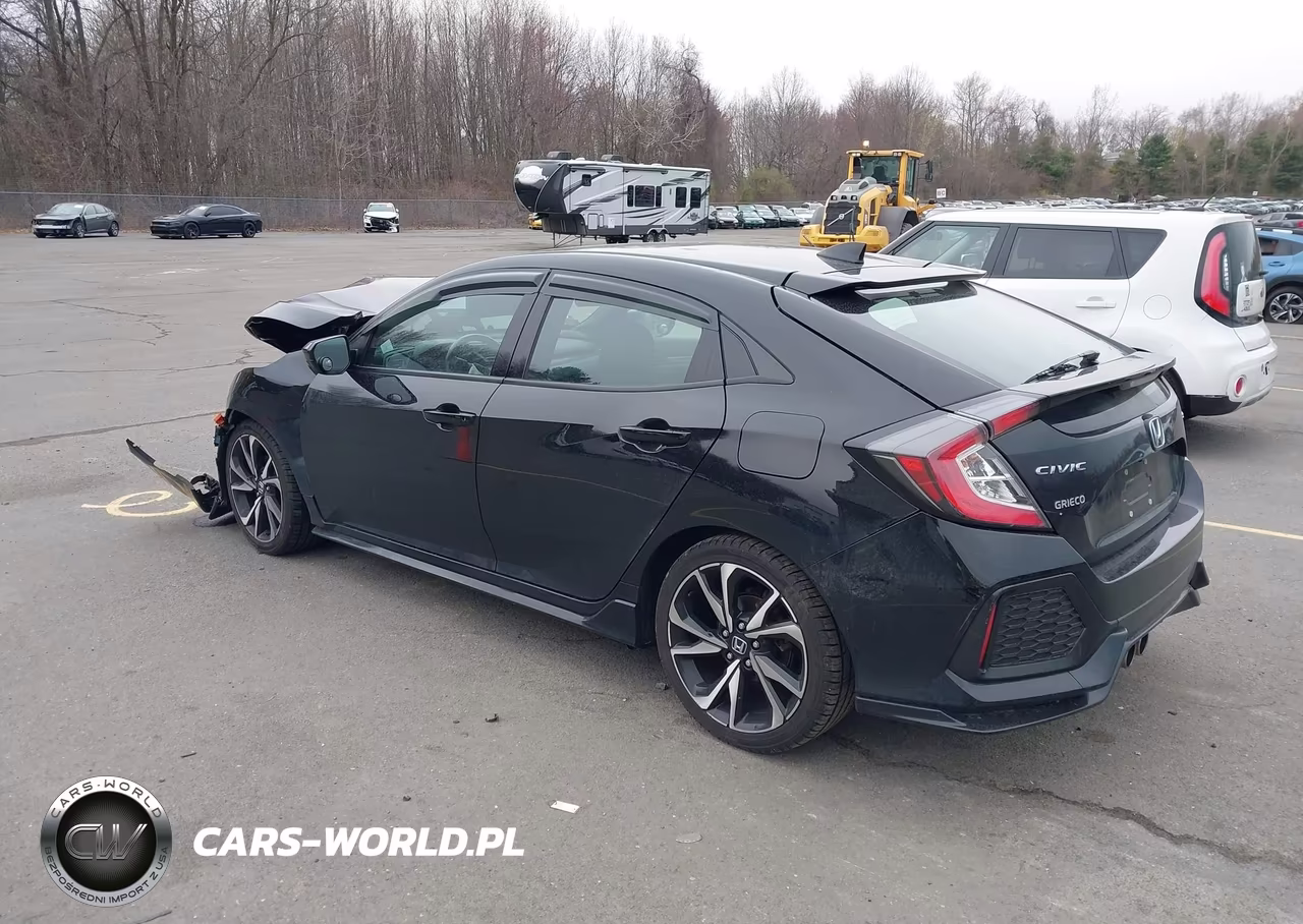 2018 Honda Civic Sport VIN:SHHFK7G43JU203018 - 3