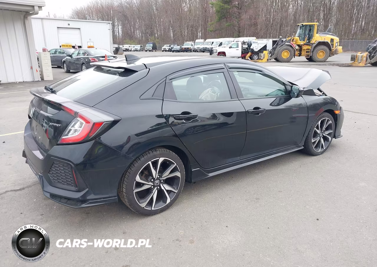 2018 Honda Civic Sport VIN:SHHFK7G43JU203018 - 4