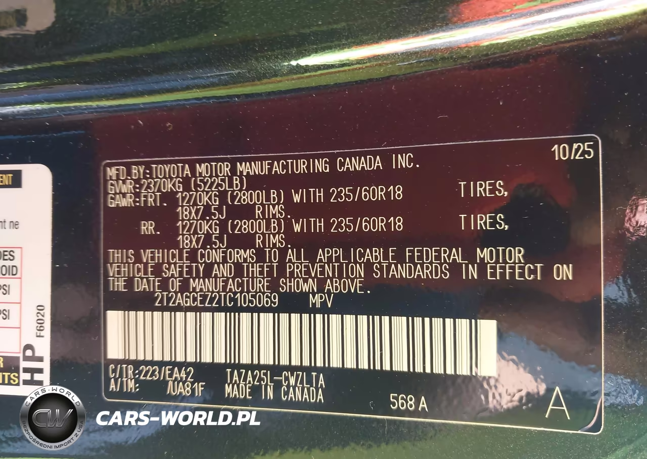 2026 Lexus Nx 350 VIN:2T2AGCEZ2TC105069 - 9