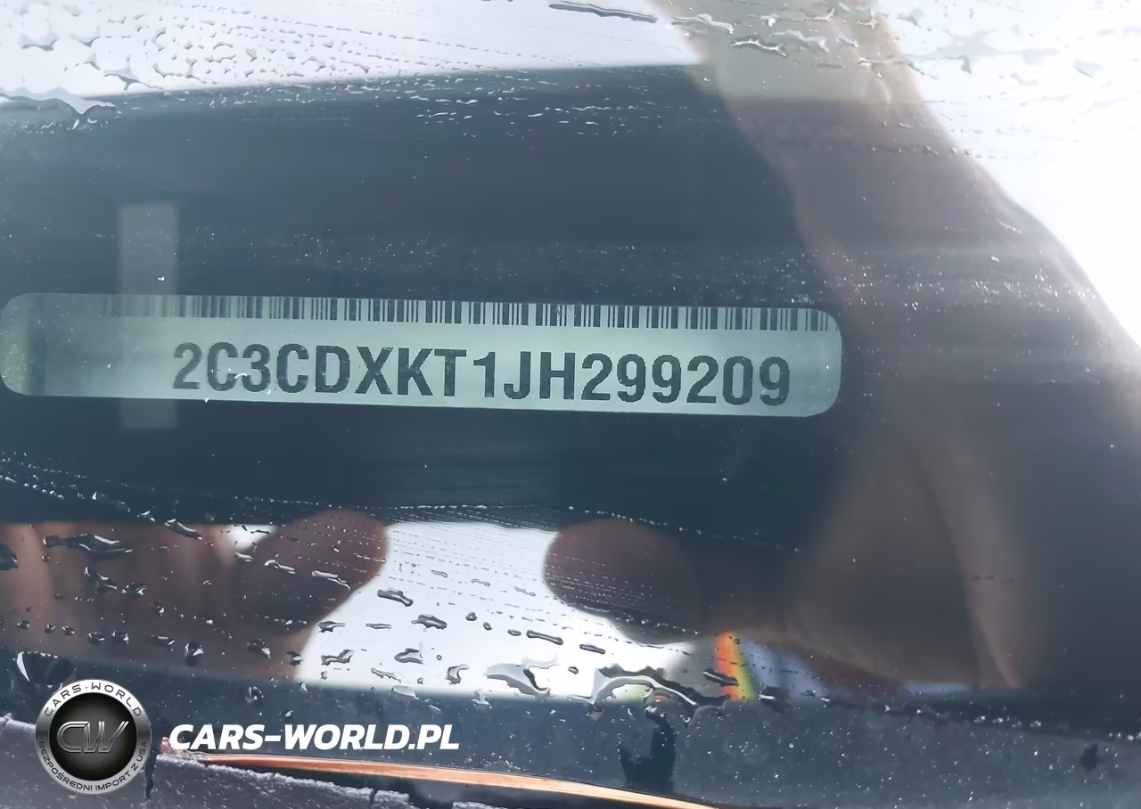 2018 Dodge Charger Police Awd VIN:2C3CDXKT1JH299209 - 9