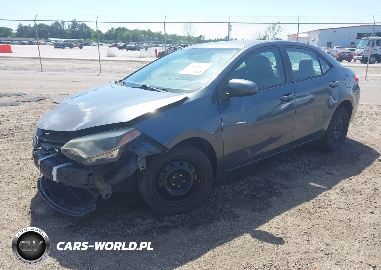 2015 Toyota Corolla Le VIN:5YFBURHE7FP331223 - 2