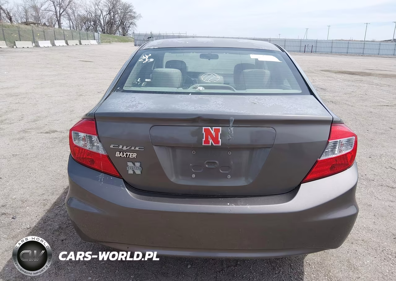 2012 Honda Civic Lx VIN:2HGFB2F50CH518940 - 16