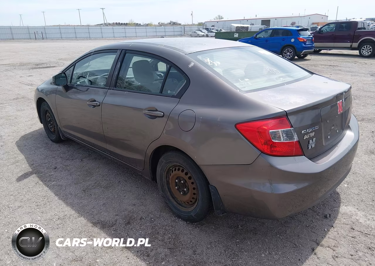 2012 Honda Civic Lx VIN:2HGFB2F50CH518940 - 3
