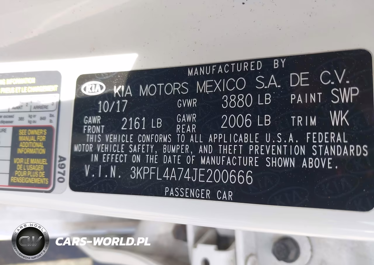 2018 Kia Forte Lx VIN:3KPFL4A74JE200666 - 9