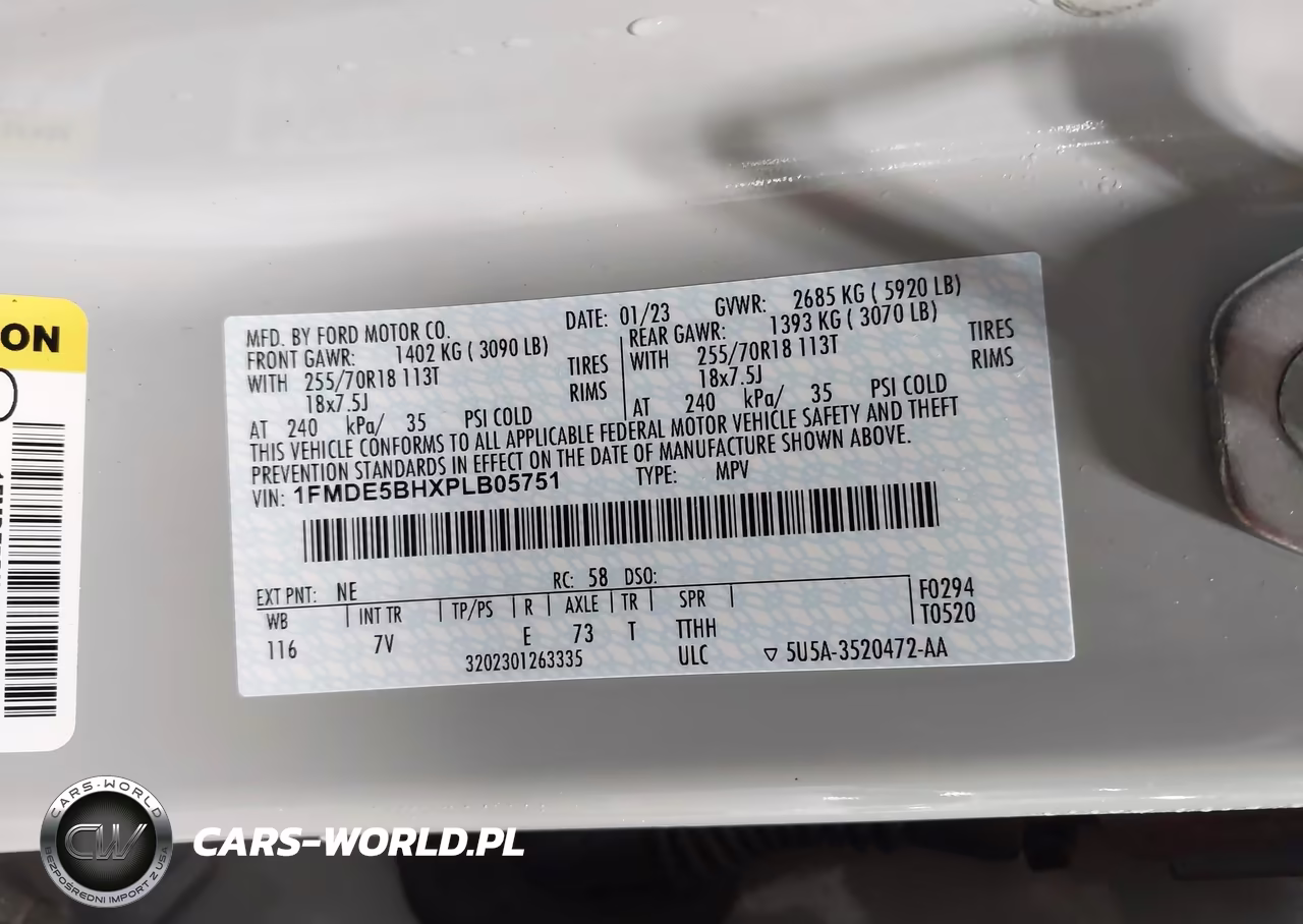 2023 Ford Bronco Outer Banks VIN:1FMDE5BHXPLB05751 - 9