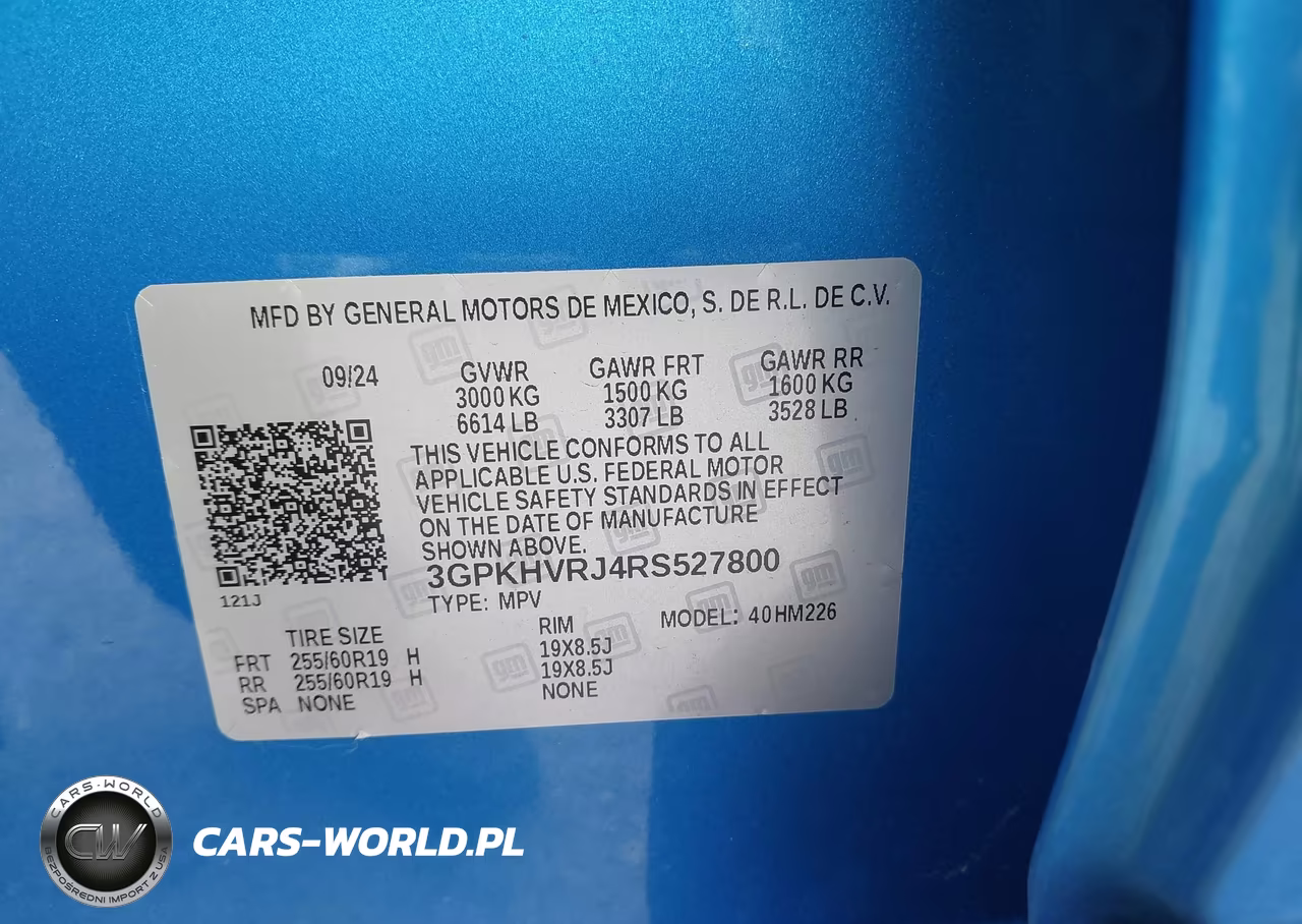 2024 Honda Prologue Ex VIN:3GPKHVRJ4RS527800 - 9