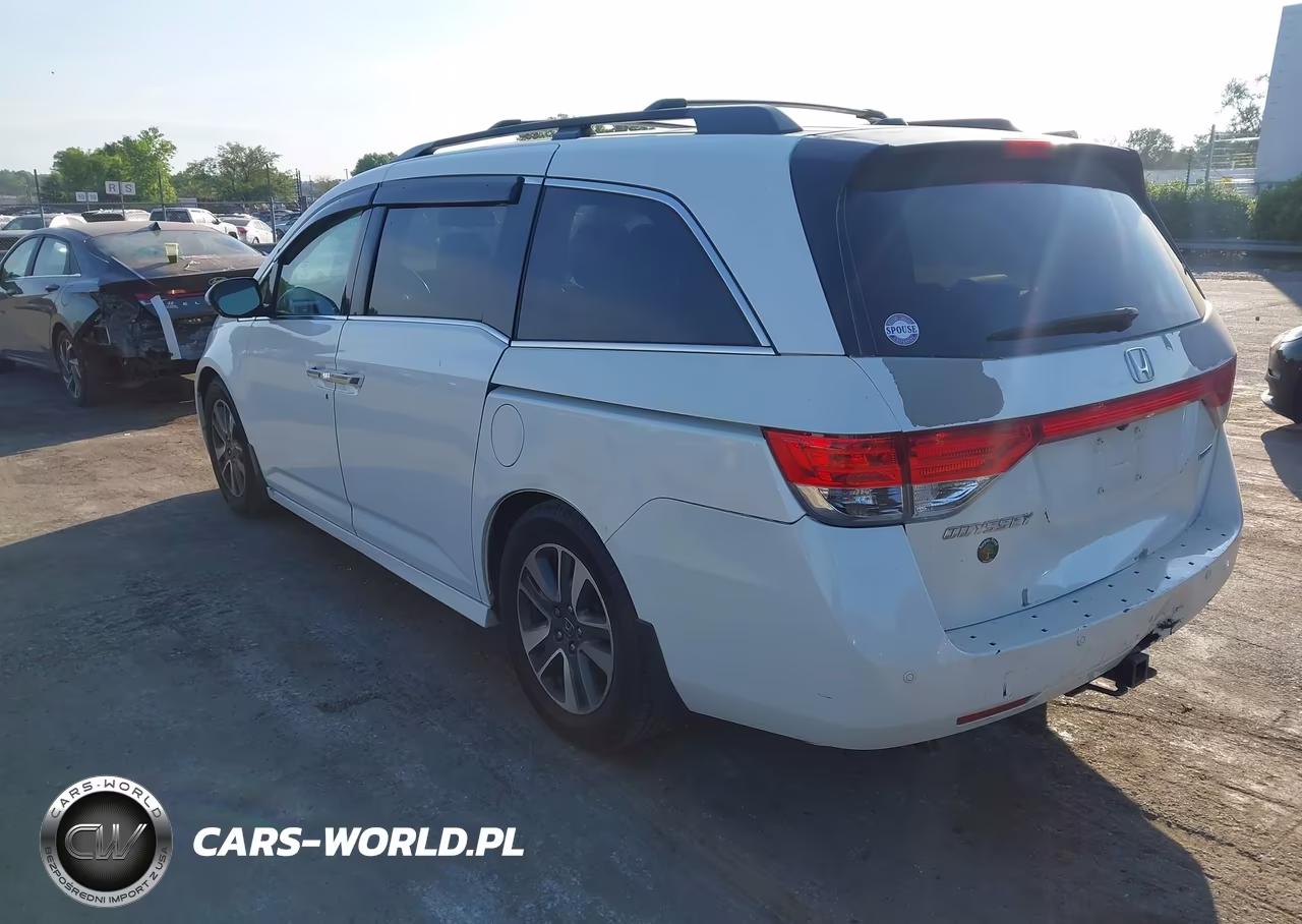 2014 Honda Odyssey Touring-Touring Elite VIN:5FNRL5H97EB051826 - 3