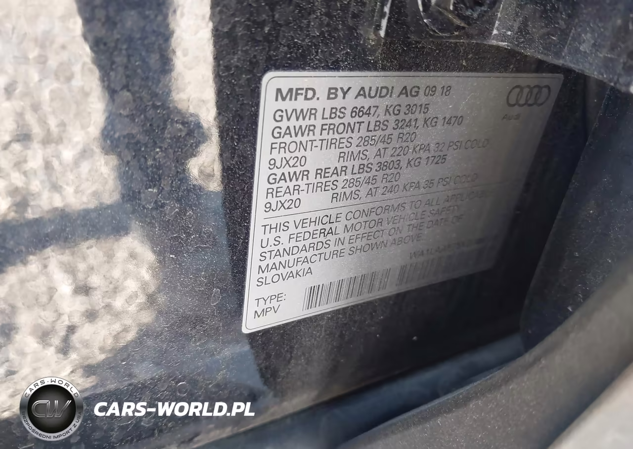 2019 Audi Q7 55 Premium-55 Se Premium VIN:WA1LAAF75KD008136 - 9
