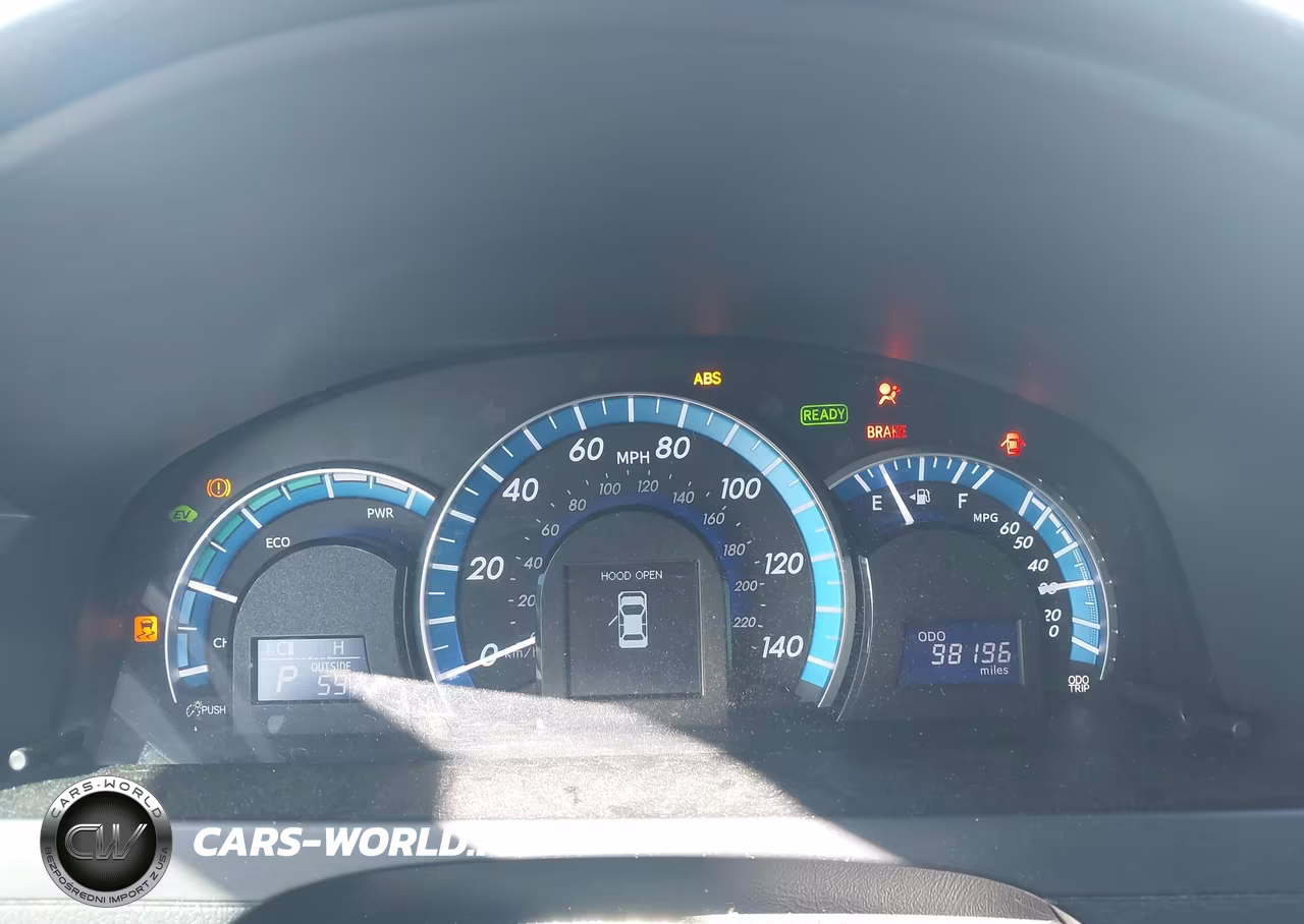 2014 Toyota Camry Hybrid Xle VIN:4T1BD1FKXEU126471 - 7