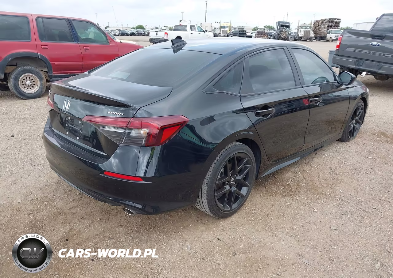 2025 Honda Civic Sport VIN:2HGFE2F53SH509557 - 4