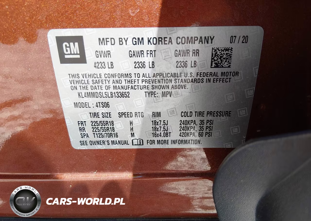 2020 Buick Encore Gx Fwd Select VIN:KL4MMDSL5LB133652 - 9