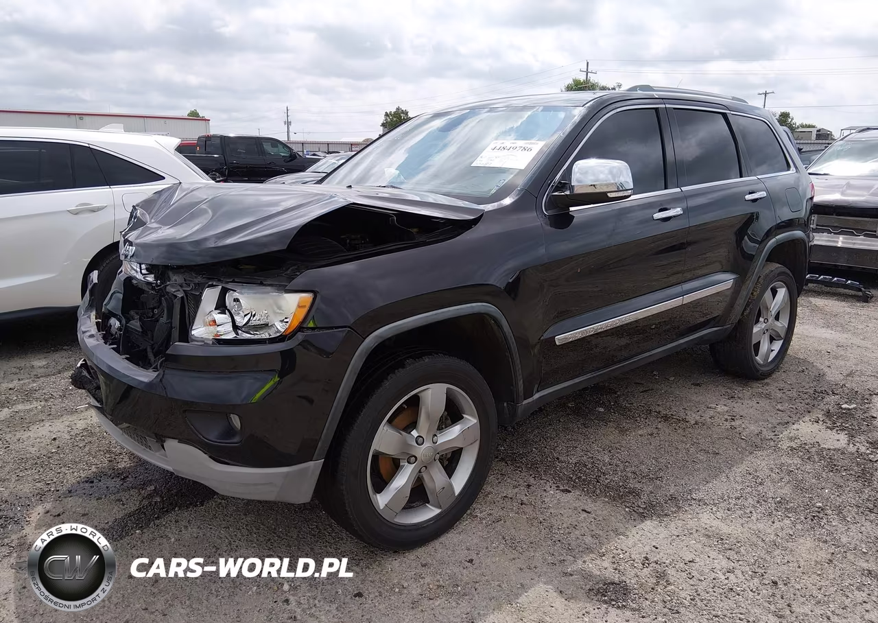2012 Jeep Grand Cherokee Overland VIN:1C4RJFCG5CC214114 - 2