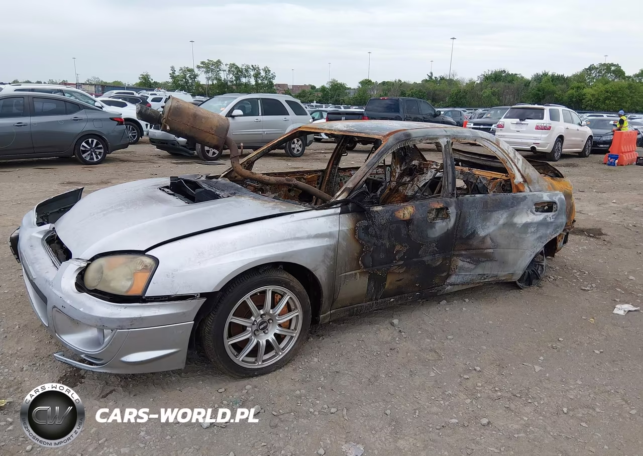 2004 Subaru Impreza Wrx Sti VIN:JF1GD706X4L521768 - 2