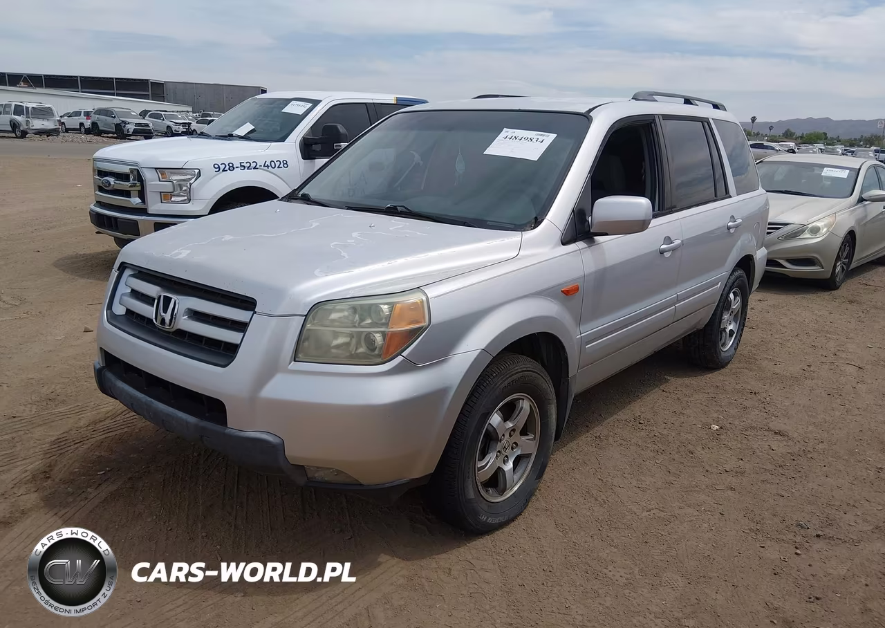 2006 Honda Pilot Ex VIN:5FNYF28406B023356 - 2