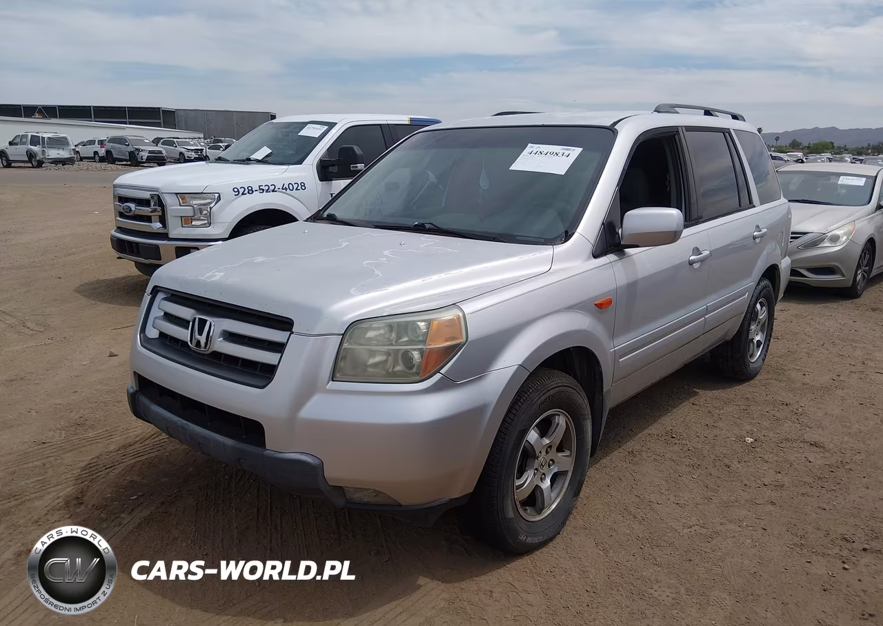 2006 Honda Pilot Ex VIN:5FNYF28406B023356 - 6