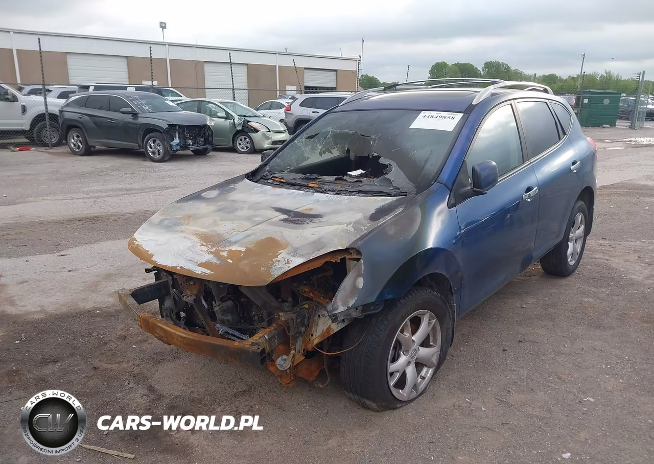 2010 Nissan Rogue Sl VIN:JN8AS5MV0AW107764 - 2