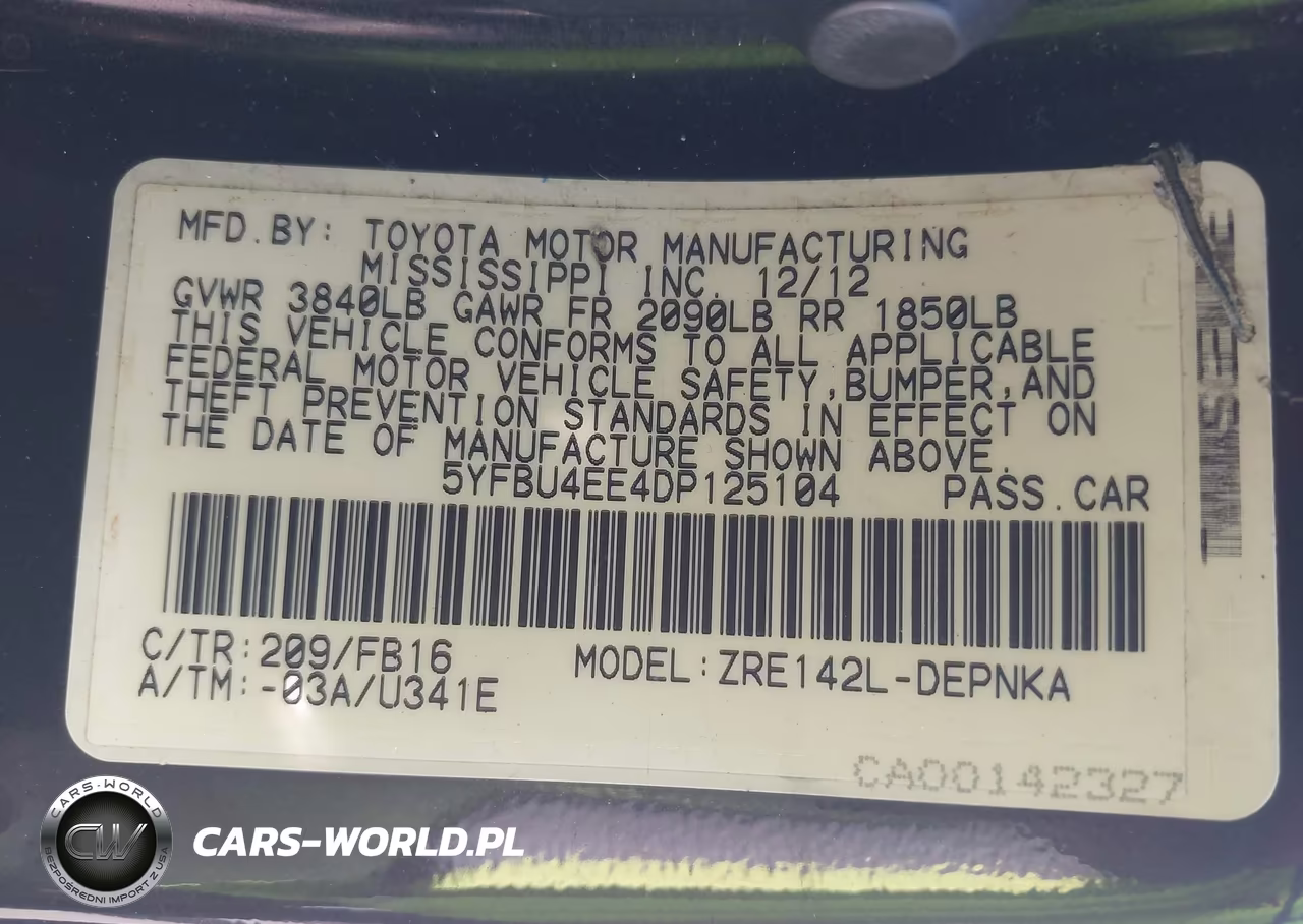 2013 Toyota Corolla Le VIN:5YFBU4EE4DP125104 - 9