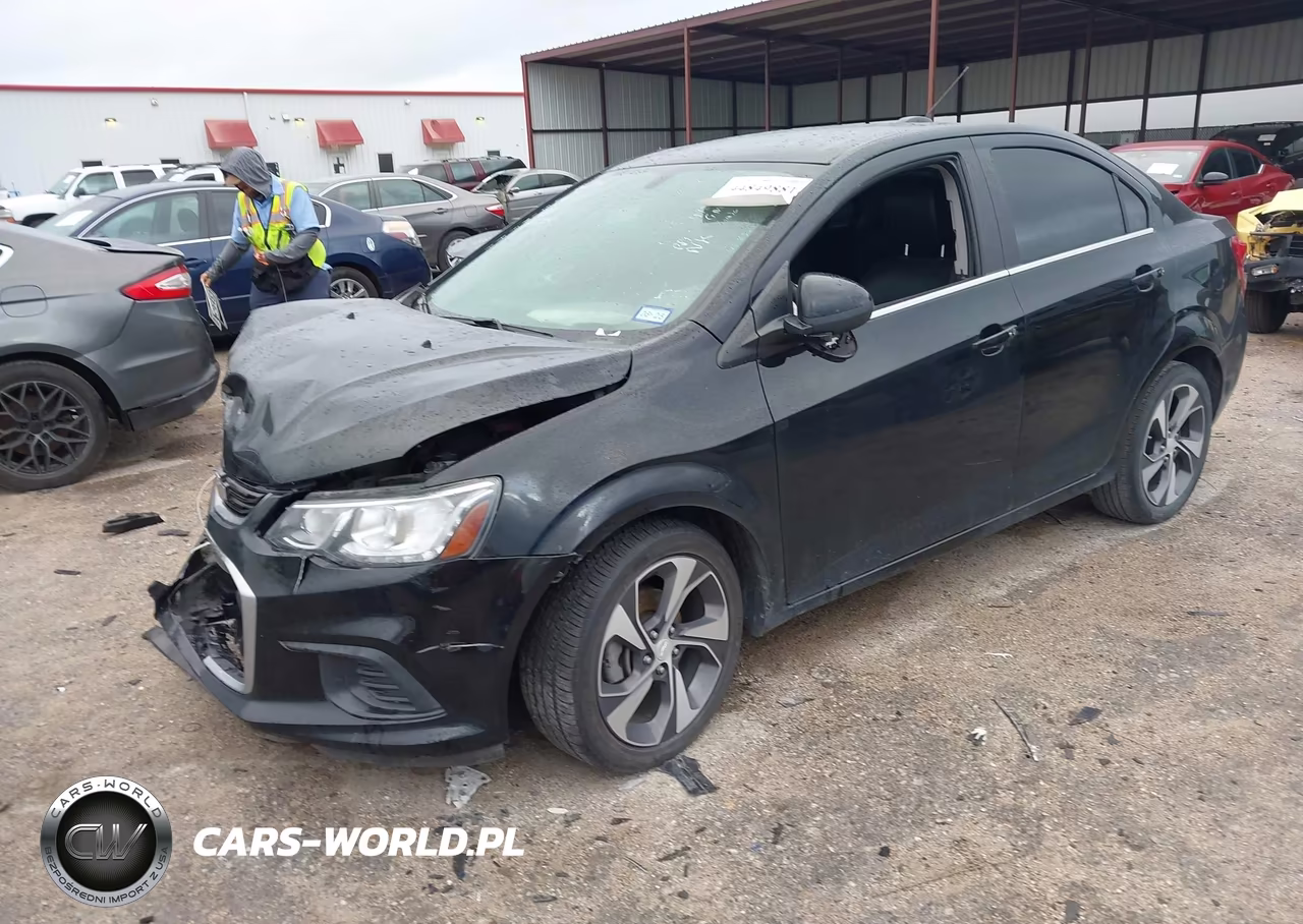 2020 Chevrolet Sonic Fwd Premier VIN:1G1JF5SB9L4121596 - 2