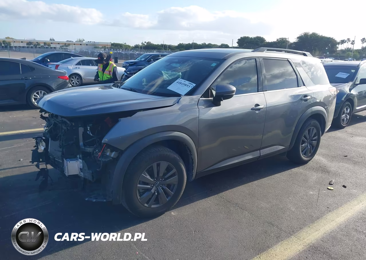 2022 Nissan Pathfinder Sv 4Wd VIN:5N1DR3BD3NC252397 - 2