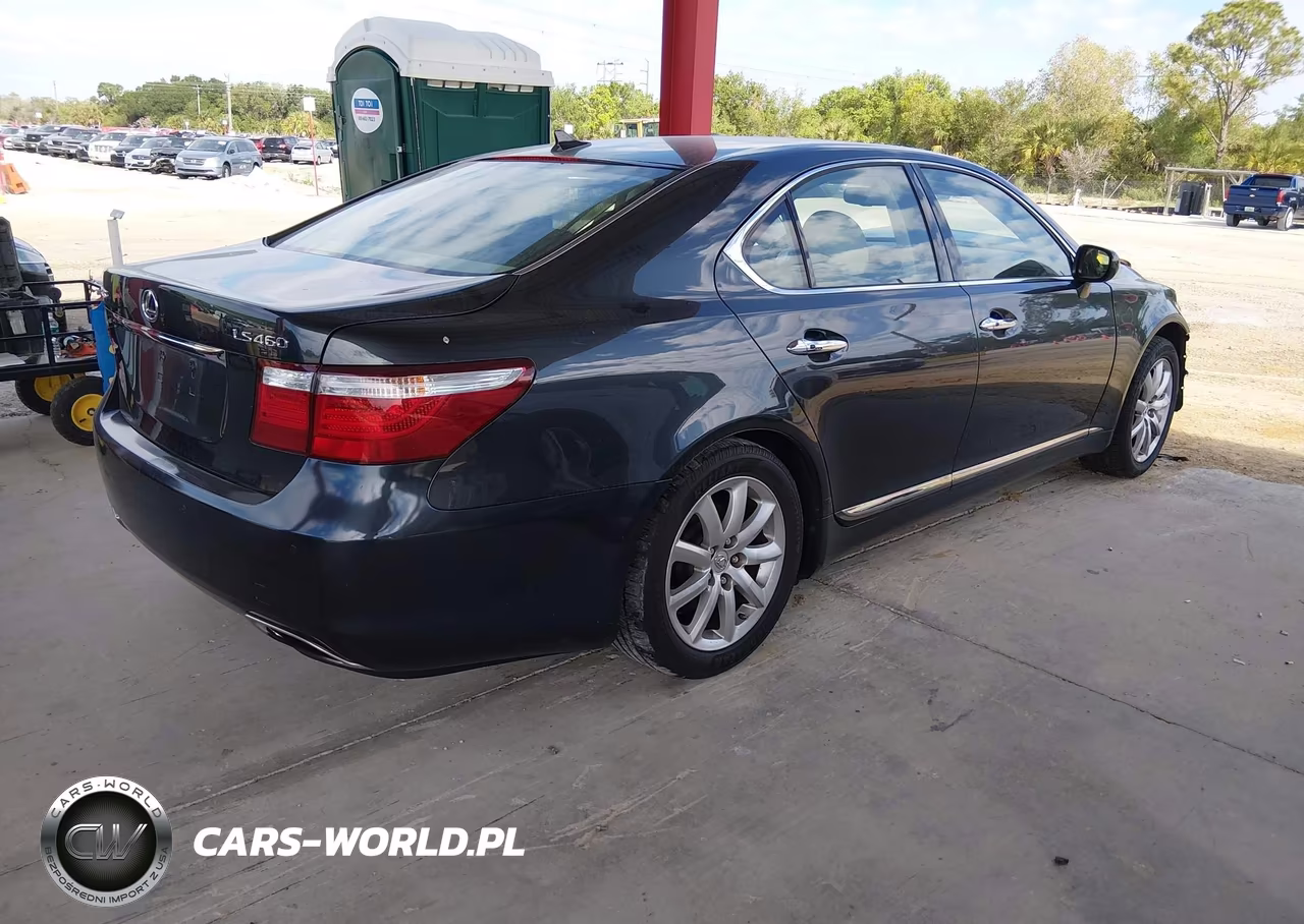 2007 Lexus Ls 460 VIN:JTHBL46F875012492 - 4