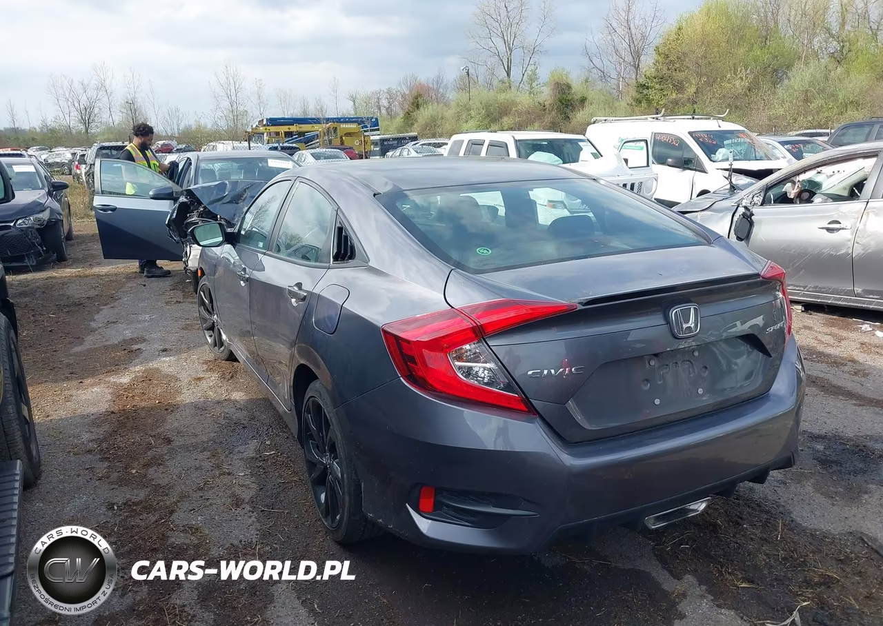 2021 Honda Civic Sport VIN:2HGFC2F83MH503552 - 3